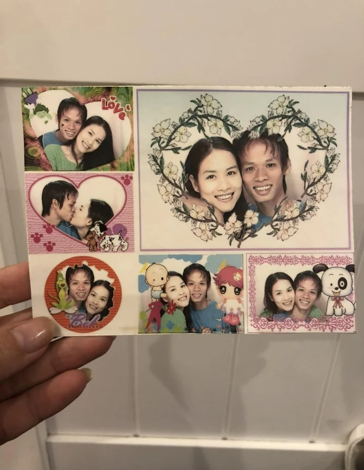 Nguyet 'Phia truoc la bau troi' khoe nhung ky niem ngot ngao ben ong xa