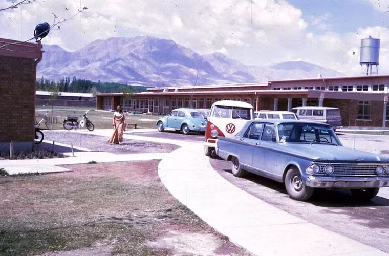 Một ngôi trường Mỹ ở Afghanistan.