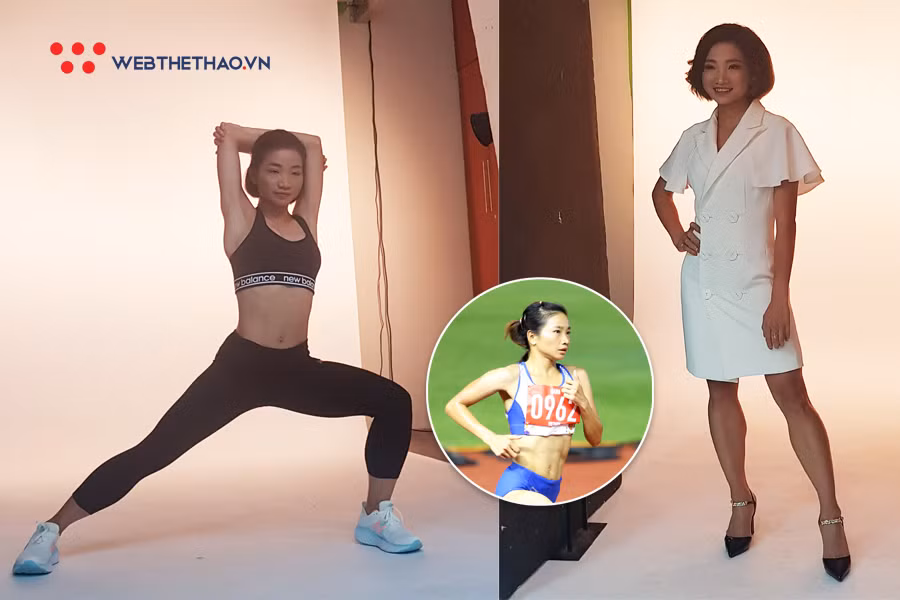 Anh hau truong lot xac cua ky luc gia SEA Games Nguyen Thi Oanh