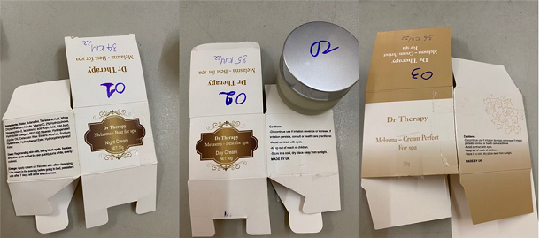 Canh bao 3 my pham Dr Therapy Melasma chua 