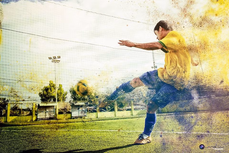 Chỉ trong vòng hai ngày, phong trào chụp ảnh thân xác tan biến đã nở rộ, tràn ngập trên các diễn đàn, fanpage về nhiếp ảnh, hậu kỳ ảnh trên Facebook. Ảnh: Đào Phúc Quang Vũ.