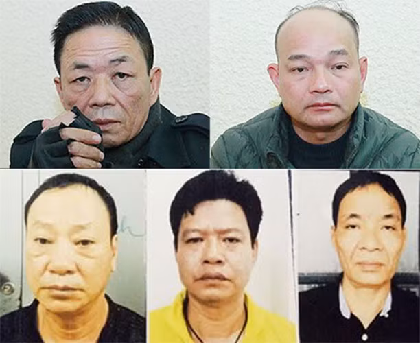 Tiếp đó, cơ quan công an đã tiến hành khởi tố và bắt tạm giam các đối tượng liên quan đến vụ việc này: Dương Quốc Vương (50 tuổi, tức Vương "Lợn"), Nguyễn Mạnh Long (56 tuổi, tức Long "Cao") và Lê Thanh Hải (55 tuổi, tức Hải "Gió") về hành vi Cưỡng đoạt tài sản theo điều 170 Bộ luật hình sự 2015.