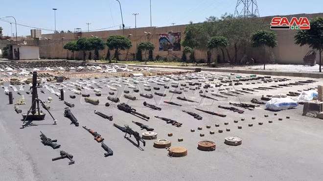 Choang vang kho vu khi “khung” Quan doi Syria vua tich thu-Hinh-2