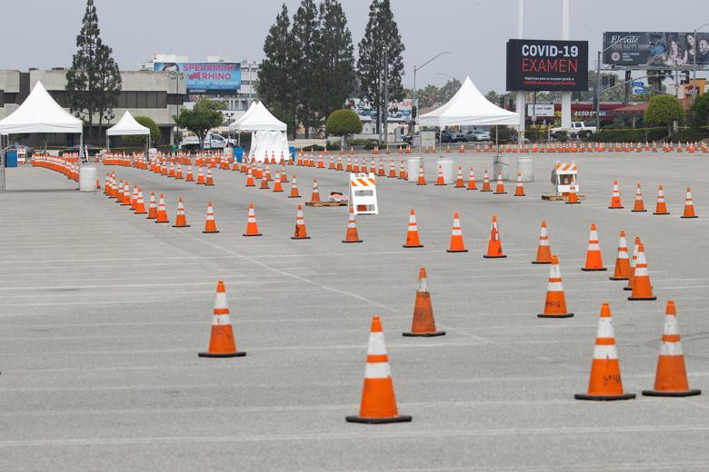 Nhiều bang của nước Mỹ, trong đó có California, Texas và Florida, chứng kiến số ca nhiễm virus SARS-CoV-2 mới tăng mạnh trong hai tuần qua.