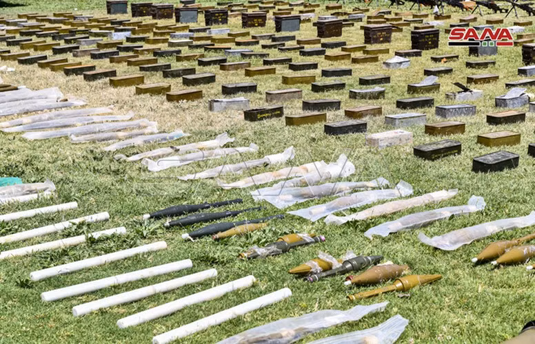 Đáng chú ý, nhiều loại vũ khí bị tịch thu hôm 19/5 có nguồn gốc từ Israel và Mỹ. Mời độc giả xem thêm video: Quân đội Syria giành lại căn cứ quân sự gần Damascus (Nguồn video: VTC14)