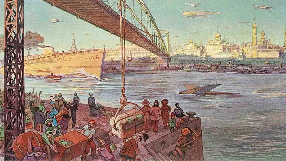 Sông Moskva sẽ trở thành cảng thương mại quốc tế vào thế kỷ 23?