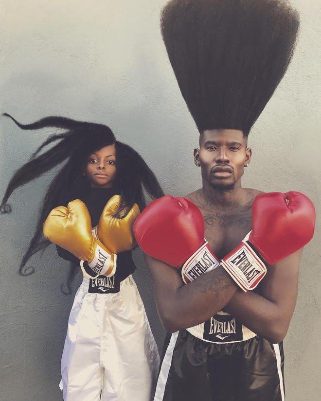 "Tôi coi tóc mình như một cái cây, chỉ cần các thành phần tự nhiên để tồn tại và phát triển. Tôi nghĩ rằng linh hồn và cơ thể chúng ta cũng cần điều tương tự", anh nói với XO Necole. Bên cạnh đó, anh cũng muốn dạy con gái cách thể hiện sự tự tin về bản thân và trân trọng những giá trị vốn có của mình.