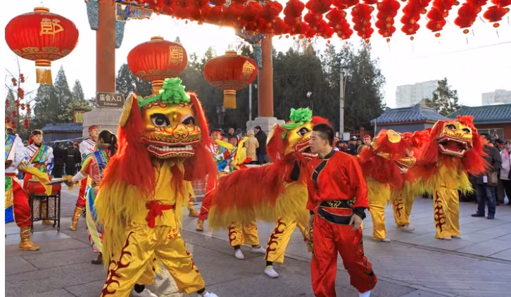 Kỳ nghỉ Tết Nguyên đán ở Trung Quốc thường kéo dài 15 ngày.