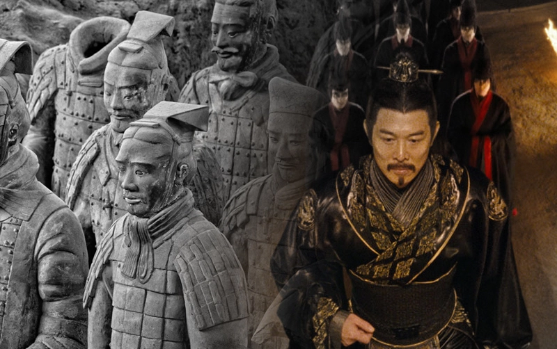 Sự quyết đoán và quyền lực của vị hoàng đế được thể hiện qua việc tạo ra những hiện vật độc đáo như áo giáp đá, không chỉ để bảo vệ mình trong cuộc sống hiện thực mà còn trong cuộc sống sau khi qua đời.