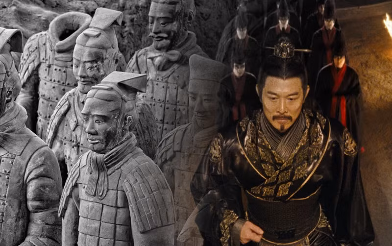 Sự quyết đoán và quyền lực của vị hoàng đế được thể hiện qua việc tạo ra những hiện vật độc đáo như áo giáp đá, không chỉ để bảo vệ mình trong cuộc sống hiện thực mà còn trong cuộc sống sau khi qua đời.