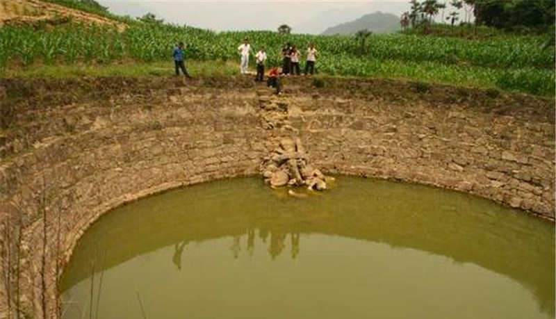 Vào năm 1992, tại ngôi làng Thập Yển Bắc Thôn ở Trung Quốc, một người đàn ông tên là Wu Anai có linh cảm rằng, ao chung của làng không phải là ao tự nhiên và không sâu như truyền thuyết. (Ảnh minh họa)