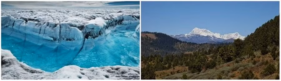 4. Gangkhar Puensum ở Bhutan. Đây là ngọn núi cao nhất thế giới chưa được chinh phục bởi loài người. Nó nằm trên lãnh thổ tranh chấp giữa Bhutan và Trung Quốc với chiều cao 7.570 m.