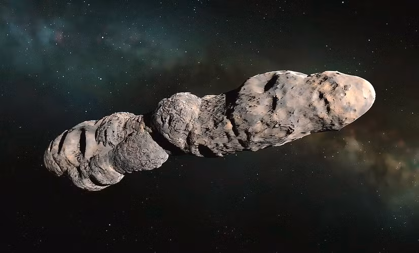 Oumuamua được cho là đến từ đĩa mỏng của Ngân Hà, nơi chứa rất nhiều nguyên tố nặng và ít nước, làm cho việc hình thành đuôi khí bụi không khả thi.