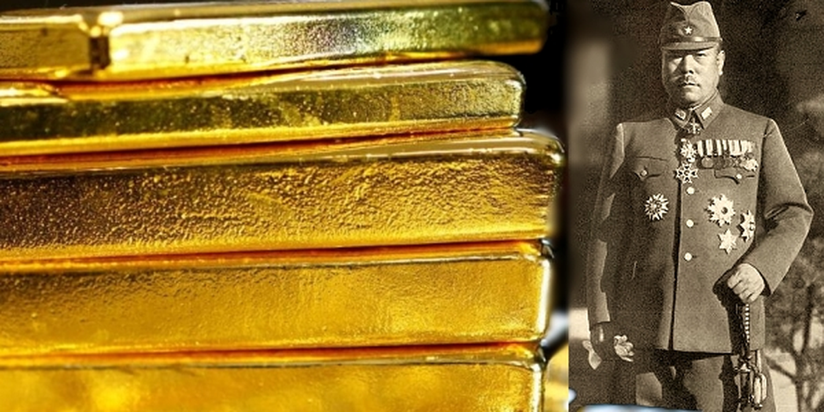 Kho báu này được cho là của quân đội Nhật Bản trong Thế chiến II, với lượng lớn vàng bạc châu báu tích trữ ở Philippines. Trước khi Nhật Bản đầu hàng, tướng Yamashita Tomoyuki đã chôn số vàng này tại nhiều nơi khác nhau của đất nước và nổ tung lối vào các đường hầm để che giấu.