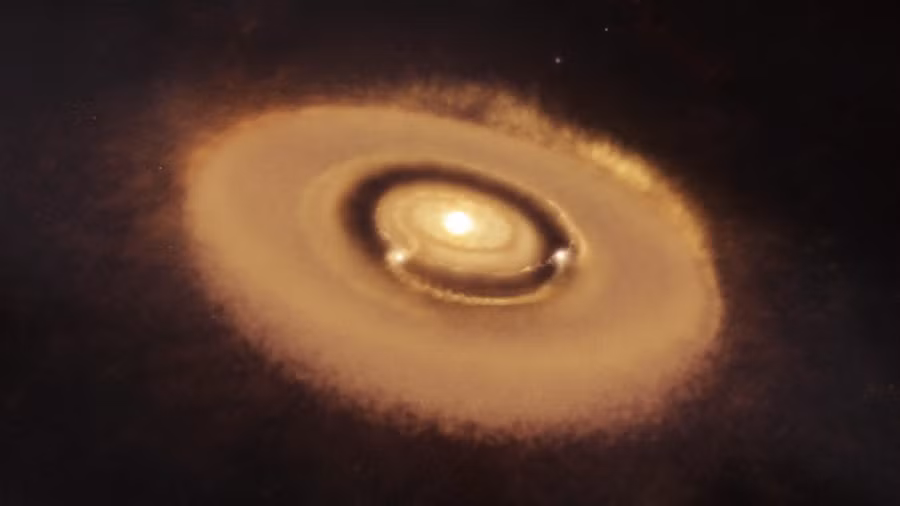 Nghiên cứu trước đó đã không phát hiện nước ở đĩa hình thành hành tinh có tuổi đời như vậy, khiến cho các nhà khoa học bất ngờ và tin rằng hơi nước không thể tồn tại lâu dài, và các hành tinh đá tại đây có thể khô hạn.