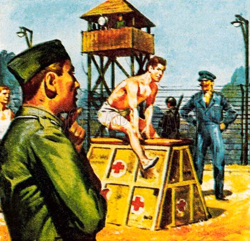 Họ đã làm việc một cách cẩn thận và sáng tạo, giấu cát trong túi và sử dụng thanh gỗ để che đậy cửa hầm.