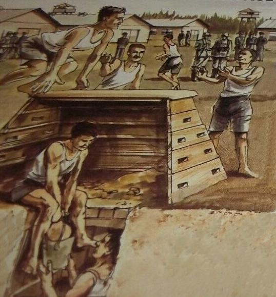 Họ lựa chọn một đêm mây mù để thực hiện kế hoạch. Một người thứ tư đã giúp xóa sạch dấu vết và khiến đường hầm trở nên không có dấu hiệu nào.