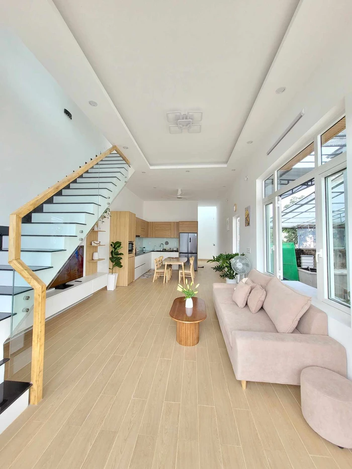 Căn nhà 2 tầng thiết kế tối giản nhưng góc nào cũng xinh - Hình 3 Can nha 2 tang thiet ke toi gian nhung goc nao cung xinh-Hinh-3