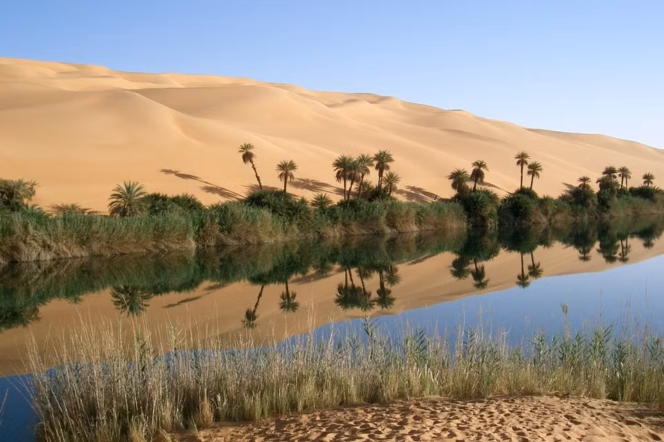 4. Siwa Oasis, Ai Cập: Cách Cairo, thủ đô của Ai Cập 5 giờ đi xe buýt, Siwa Oasis là vùng đất không thường xuyên được du khách ghé thăm.