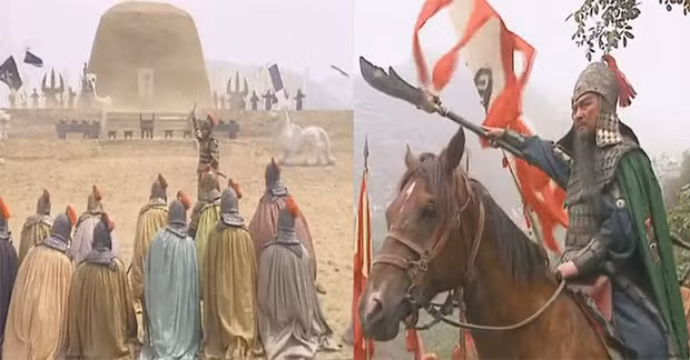 Lưu Bị nổi tiếng với những câu chuyện kỳ lạ xung quanh mộ huyệt của ông. Dân làng tin rằng mộ này có một vị trí tuyệt hảo về mặt phong thủy, được bao bọc bởi 9 ngọn núi, tạo thành thế "cửu biện liên hoa," và mộ nằm ở vị trí trung tâm.