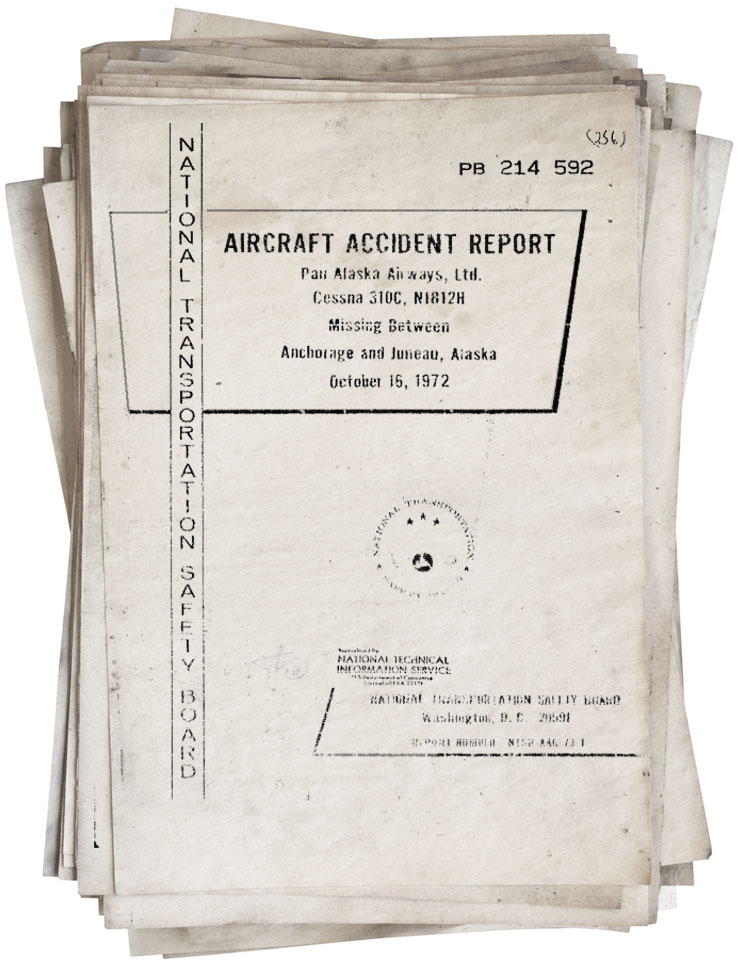 Có nhiều giả thuyết về nguyên nhân của những vụ mất tích kỳ lạ ở Tam giác Alaska, bao gồm sự xuất hiện của các vật thể bay không xác định (UFO), sự tác động của các xoáy năng lượng và cả văn hóa dân gian về loài quái vật Kushtaka.