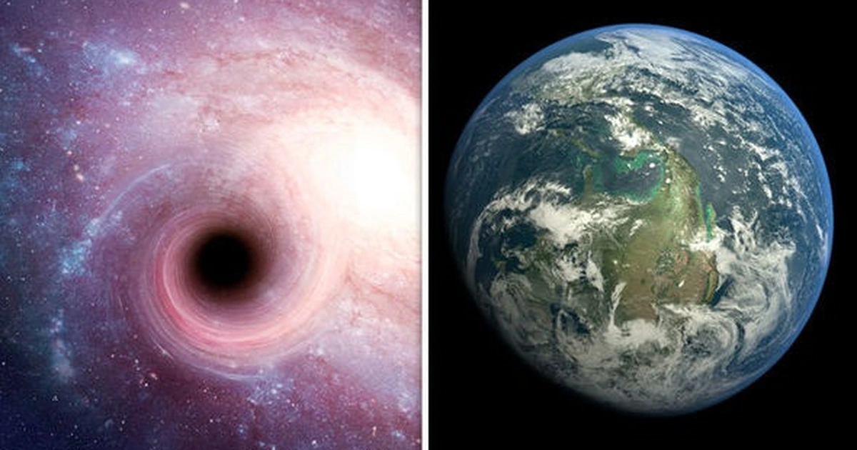 Thông thường, hố đen siêu lớn có khối lượng lớn hơn 1 tỷ lần so với Mặt Trời, điều này làm cho chúng sáng hơn và dễ dàng phát hiện hơn. (Ảnh minh họa)