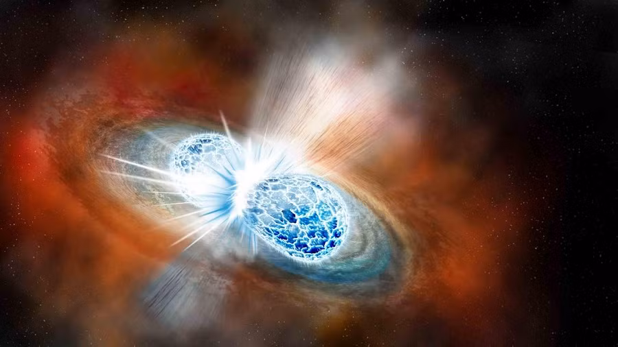 Vụ nổ mạnh này đã tạo ra một lượng lớn vàng, bạch kim và uranium trong vũ trụ.