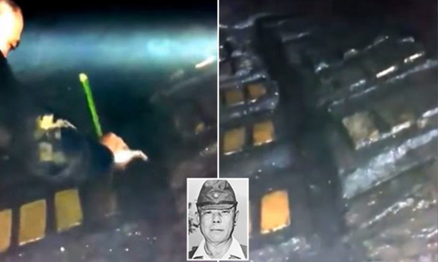 Cuối cùng, sau nhiều tuần đào bới, công nhân tìm thấy một bức tượng Phật bằng vàng cao khoảng 3 feet (0,9m), nặng khoảng một tấn.