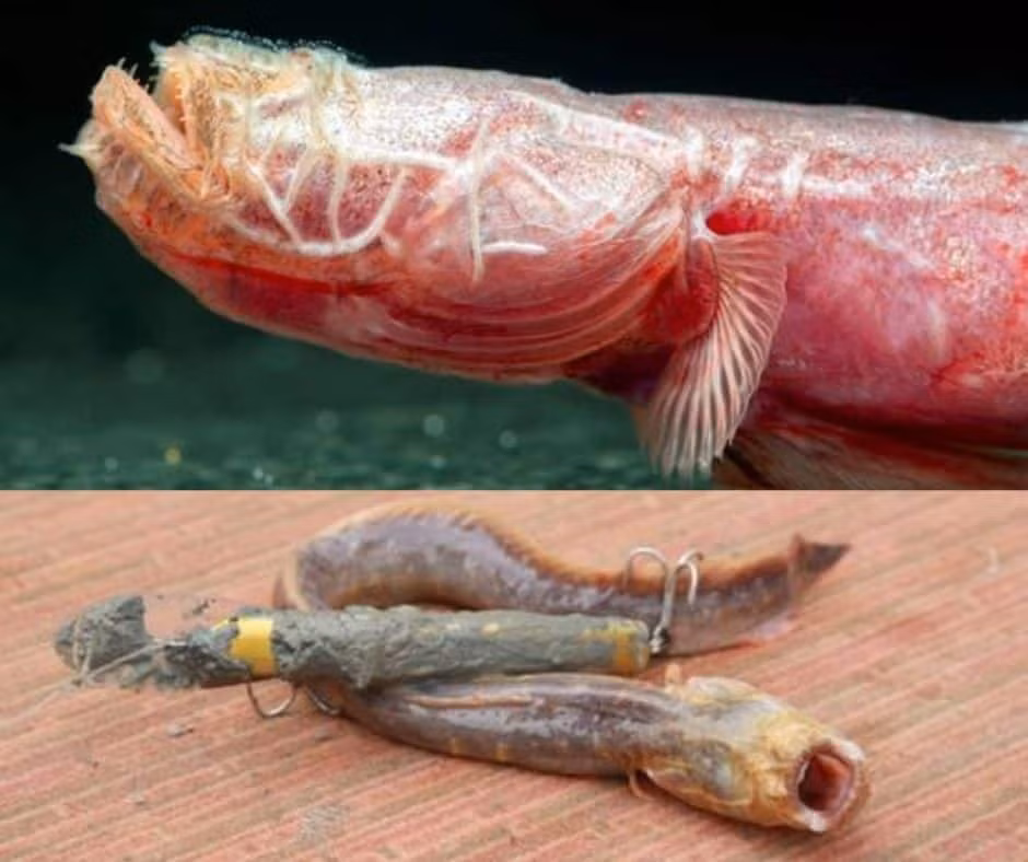 Hàm răng sắc nhọn giúp chúng nắm bắt con mồi dễ dàng trong điều kiện thiếu ánh sáng.