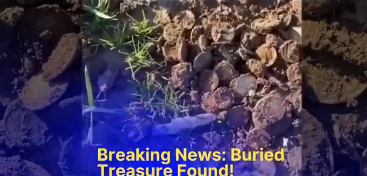 Trong một sự việc tương tự, một người đàn ông ở Kentucky đã phát hiện một kho báu chứa hơn 700 đồng xu từ thời Nội chiến Mỹ trong lúc đào xới đất trên cánh đồng.