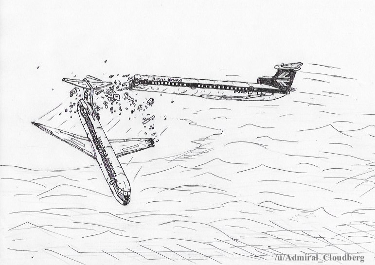 Khi chuyến bay Adria 550 của hãng Inex-Adria Aviopromet bay qua không phận Croatia, Tasic đã cho phép chuyến bay này thay đổi độ cao mà không biết rằng chuyến bay 476 của hãng hàng không British Airways cũng đang tiến tới.