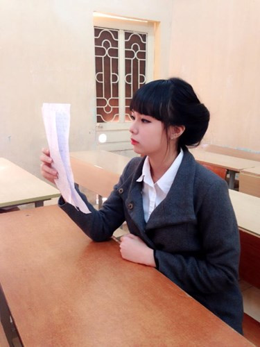 Hình ảnh đời thường xinh đẹp, giản dị của Trương Thị Thảo Ly.