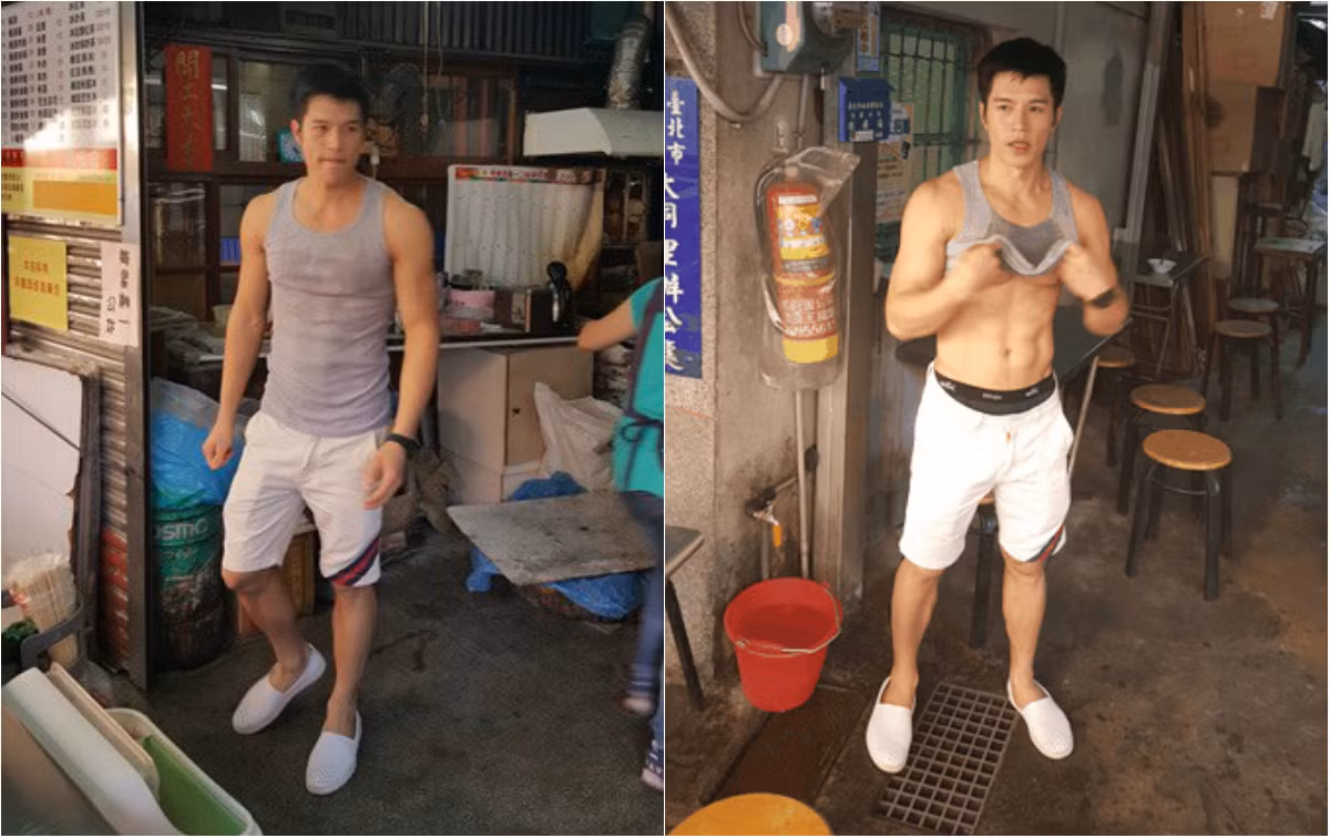 Điểm đặc biệt quyến rũ của hotboy bán tào phớ là khuôn mặt bảnh trai, thân hình vạm vỡ và dáng người "chuẩn không cần chỉnh". Anh chàng cơ bắp đã khiến nhiều cô gái trẻ phải trầm trồ, mê mệt ngay từ cái nhìn đầu tiên.