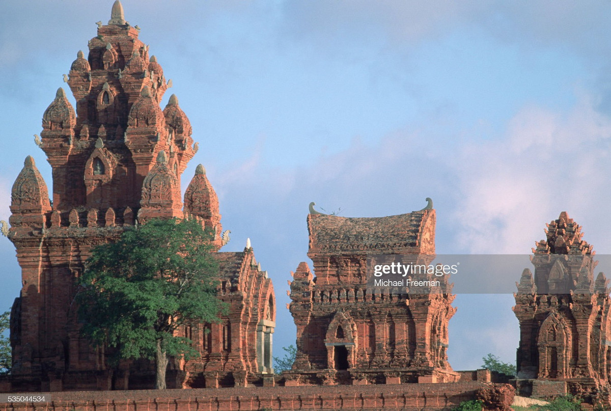 Tháp Chăm Po Klong Garai ở Phan Rang - Tháp Chàm, Ninh Thuận.