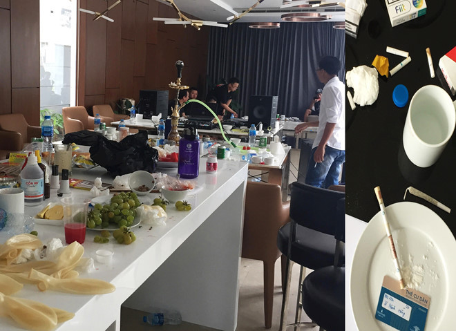 Nhóm thanh niên thuê căn hộ “mở tiệc ma túy” chiêu đãi bạn Nhom thanh nien thue can ho “mo tiec ma tuy” chieu dai ban