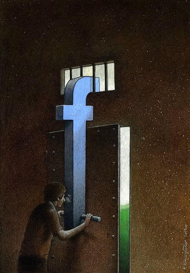 Thật ngốc nghếch khi nhìn đời qua lăng kính Facebook. Sao không mở cửa và bước ra với đời?