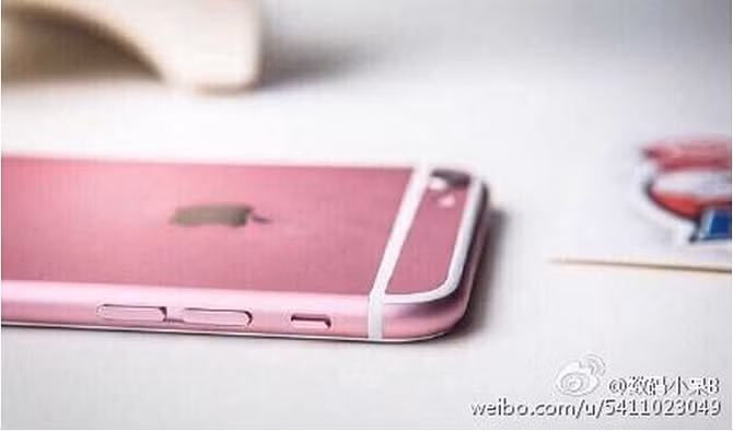 Chưa có thông tin xác nhận chính thức từ Apple về chiếc iPhone 6s màu hồng này.