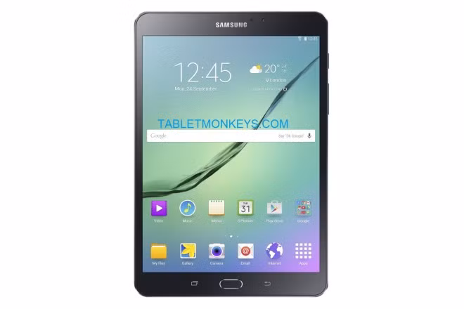 Samsung Galaxy Tab S2 được cho sẽ dùng chip SoC Exynos 7420 kiến trúc 64-bit giống trên Galaxy S6, RAM 3 GB. Exynos 7420 hiện là một trong những chip di động cao cấp nhất thị trường, và đi kèm với 3 GB, Tab S2 sẽ là một trong những tablet cho hiệu năng rất tốt. Ảnh: Galaxy Tab S2 8 inch.