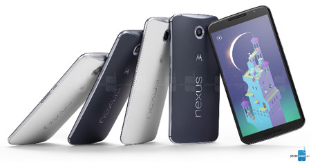  5. Google Nexus 6. Cũng như các đời điện thoại Nexus trước đó, Nexus 6 cũng hỗ trợ khả năng sạc không dây. Đây là một lựa chọn tuyệt vời cho những ai muốn sở hữu một con dế mạnh mẽ, màn hình lớn nhưng giá bán lại không quá đắt đỏ như iPhone hay Galaxy S.