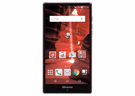  Sharp Aquos ZETA SH-03G. Sharp Aquos ZETA SH-03G dùng màn hình IGZO 5.5 inch độ phân giải 1080 x 1920 pixel, chip lõi tám Snapdragon 810, RAM 3GB, camera 13MP chống rung quang học, máy quét vân tay. Zeta chống nước theo tiêu chuẩn IP57, dùng pin 3.000 mAh và Android 5.0 Lollipop. Đây là một trong các thiết bị có thiết kế nhỏ gọn nhất nhờ tỉ lệ màn hình – thân máy hợp lý.