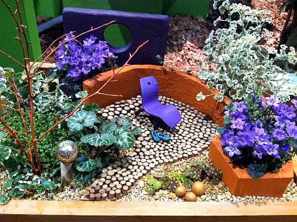 Một khu vườn nhỏ yên tĩnh...