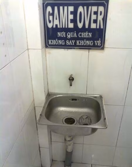 Điểm đến của dân nhậu quá chén.