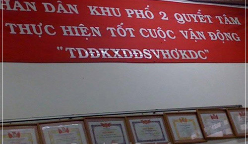 Một cuộc vận động "khó dịch".