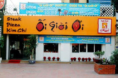 Cái tên "Ối giời ơi" không phải ai cũng đặt cho hàng quán của mình.