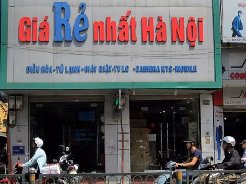 Hay một cửa hàng bán đồ gia dụng điện lạnh cam kết... rẻ nhất Hà Nội.