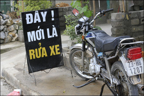 Khẳng định chắc nịch "Đây! mới là rửa xe".