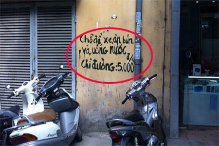 Thu phí rõ ràng, 5.000 đồng/ lần chỉ đường.