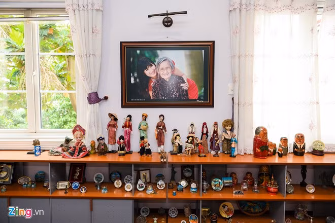 Bộ sưu tập búp bê các nước của Hiền Mai.