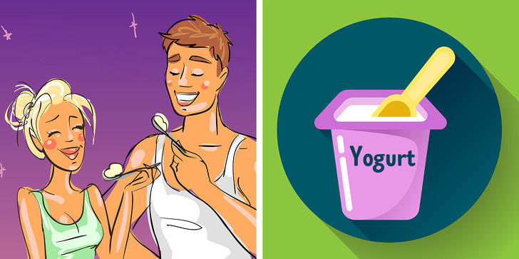 7. Sữa chua: Theo các nghiên cứu, riboflavin, một phần của vitamin B, có nhiều trong sữa chua có hiệu quả chữa chứng đau nửa đầu. Hãy thêm sữa chua vào chế độ ăn uống hàng ngày ngay nếu bạn thường xuyên bị đau nửa đầu.