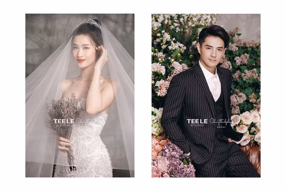 Kiểu váy cúp ngực ôm sát giúp nữ ca sĩ khoe đường cong gợi cảm. Không khó nhận ra, trắng là tông màu chủ đạo của nhưng chiếc váy cưới lần này.